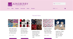 Desktop Screenshot of ainsberry.com