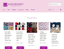 Tablet Screenshot of ainsberry.com